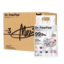 Dr. PawPaw Tofu Cat Litter,  Jasmine Scent, 18 LBS (3 x 6 LBS Bags) picture