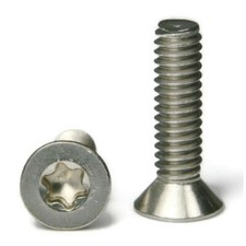 #10-32 Stainless Steel Star Drive Flat Head Machine Screw - Select Length & Qty picture