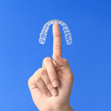 ALIGNERCO Hybrid Night Guards for Bruxism | Dual Arch | Custom Fit | TMJ Relief. picture