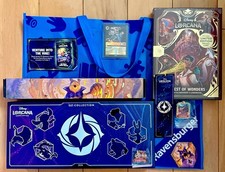 2026 D23 EXPO SHOW EXCLUSIVE DISNEY LORCANA COMPLETE BUNDLE W/ WOODY PROMO CARD picture