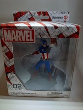 Schleich Marvel Captain America #02 Collectible Figure – 4” PVC Diorama Statue picture