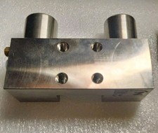 Zimmer Group MKS3501A Pneumatic Clamping Element Linear Guide Rail Clamp NOB picture