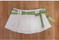 Abercrombie & Fitch - Pleated  Vintage 90's Mini Skirt Size 0 - NEW with Tags picture