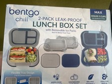 bentgo chill 2-pack leak proof lunch box set Open box Unused picture