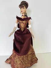 2006 Victorian Holiday Barbie Doll Gold Label Fan Club Exclusive Complete EUC picture
