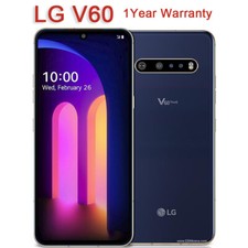 LG V60 ThinQ 5G LM-V600AM V600TM V600VM 128GB 5G Unlocked Smartphone New Sealed picture