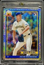 Jacob Misiorowski ROOKIE RC MOJO REFRACTOR CARD BREWERS picture