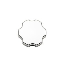 Wehrli For 99-24 GM Truck Billet Aluminum Brake Reservoir Cap - Clear Anodized picture