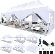 10x30FT Heavy Duty Pop Up Canopy Commercial Tent Waterproof Gazebo Outdoor Party picture