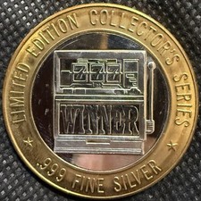 ⭐️PELICAN CASINO SINT MAARTEN RARE Limited Edition 999% .6 Oz Pure Silver Strke picture