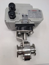 Valworx Electric Actuator with Sanitary Butterfly Valve 561856C picture