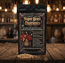 SUPER Yeast Nutrient For Brewing (Beer, Wine Whiskey) Clean Taste USA Made picture