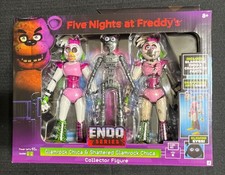 FNAF Endo-3 Series Glamrock Chica & Shattered 6” Figure NEW Five Nights Freddy’s picture