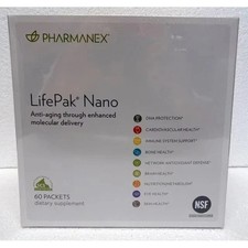 Nu Skin NuSkin Pharmanex Lifepak Nano Anti-Aging 60 packets  NEW SEALED picture