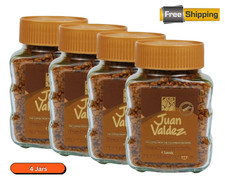 Juan Valdez Freeze Dried Instant Coffee 3.52 oz 4 Pack Classic Colombian picture