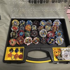 Huge Beyblade Burst Lot 96+ Takara Tomy Hasbro Authentic Launchers Rare picture