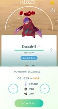Pokemon✨Lv50✨Shiny Dynamax Excadrill✨All Max Unlocked✨TRA-DE✨Go✨ picture