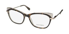 NEW ZAC POSEN CHAKA EYEGLASS FRAME 51-16-135 FULL-RIM CAT EYE PLASTIC VINTAGE picture