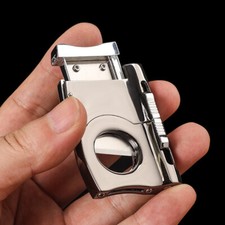 Cigar Cutter with 2 Cigar Punches Multifunctional Portable Cigar Accessories picture