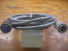 Amphenol Military Spec Connectors & Cable ~15' Length w/M-F Connectors picture