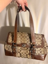 Coach Hamptons Signature Flap Satchel picture