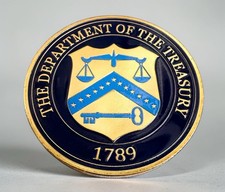 United States Department of the Treasury Challenge Coin ·IN STOCK· ·GREAT GIFT· picture