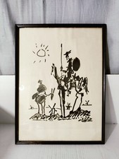 After Pablo Picasso ( 1881-1973) Don Quixote 1955  Dimensions 20 7/8x 15 5/8... picture
