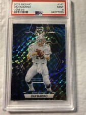2022 Dan Marino Mosaic Genesis #126 Dolphins PSA 9 picture