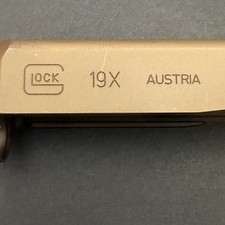 Glock 19X Gen 5 Factory OEM Coyote Tan Slide Stripped Part 19gen5 45 Exc picture
