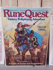 Avalon Hill RuneQuest Deluxe Edition Fantasy Roleplaying RPG Complete  picture