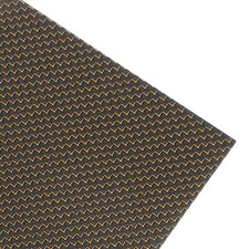 1 Pcs 3K Carbon Fiber Sheet 300x200x3mm Board with Gold Metallic Threads picture