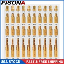 40PCS Carburetor Main Jet Kit Set Slow/Pilot Jet for PWK KEIHIN OKO CVK picture