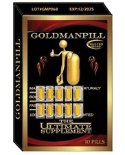 Natural Testosterone Booster -GOLDMANPILL, Improve  Strength & Growth picture