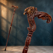 LUXURY EAGLE HEAD WALKING CANE 38