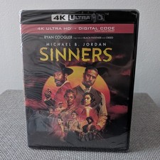 Sinners 4K Ultra HD + Digital  New Factory Sealed Digital Exp. 9/30/27 picture