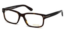 New Tom Ford Men Geometric Eyeglasses FT5313 052 Dark Havana  55mm picture