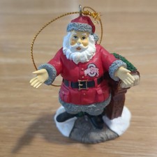 2005 Ohio State University Welcome Home Santa Ornament The Memory Company OSU picture