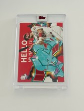 Mike Trout RARE GRAFFITI NAME PLATE INVESTMENT CARD TOPPS Angels MINT ENCASED picture