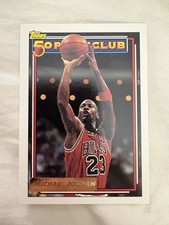 MICHAEL JORDAN 1993-94 TOPPS GOLD 50 POINT CLUB #205 BULLS picture