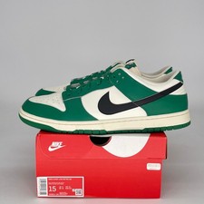 Size 15M/16.5W - Nike Dunk Low SE Lottery Pack Malachite Green DR9654-100 Pre-Ow picture