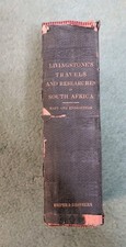 LIVINGSTONE'S TRAVELS AND RESEARCHES IN SOUTH AFRICA - 1860 picture