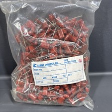 400 PCS Illinois Capacitor 105MSR100K Film Capacitors Radial Lead New Bulk Lot picture