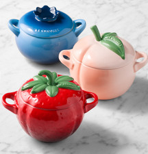 Le Creuset Mini Fruit Cocotte, Strawberry picture