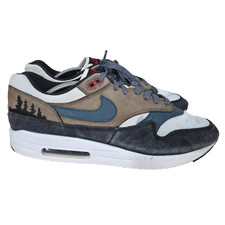 Nike Air Max 1 PRM Escape Treeline Sneakers Mens 13 Slate Blue Casual FJ0698-100 picture