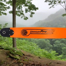 GB TITANIUM PROTOP CHAINSAW BAR FITS STIHL LARGE MOUNT 20