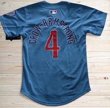 YOUTH/KIDS  Pete Crow-Armstrong Chicago Cubs Jersey SHIPS SAME DAY picture