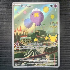 Drifloon 30th Celebration INDONESIAN 140/130 Art Rare (MA6 I) Pokémon picture