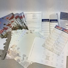 Franklin Covey Classic Planner Refill Bundle Weekly Compass Binder Clip MORE picture