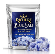 Ancient Blue Salt – Rare Mineral Treasure | High Potassium, Low Sodium, Pure & U picture