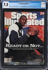 Sports Illustrated June 26 1995 - Kevin Garnett 1st Cover - CGC 7.5 picture